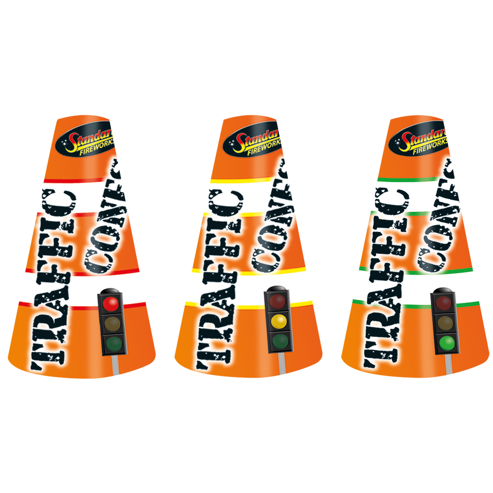 Traffic Cone Fountains