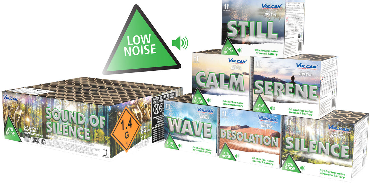 The Sound of Silence (Low noise Cake Pack)