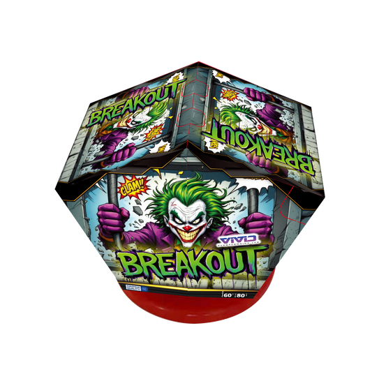 Breakout Spinning Fountain by Vivid Pyrotechnics