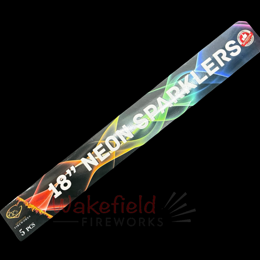 Neon Sparklers 18Inch