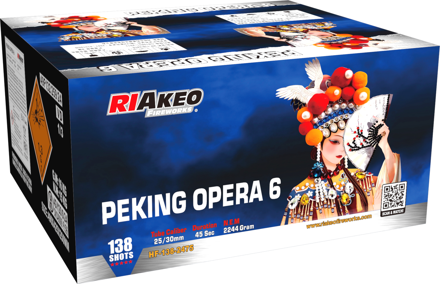 Peking Opera 6 by Riakeo Fireworks - 138 Shots