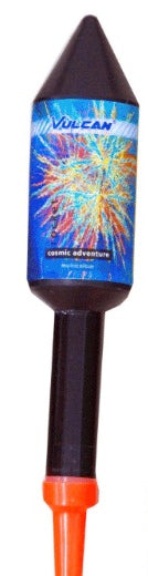 Cosmic Adventure Rocket -  Crackling Stars