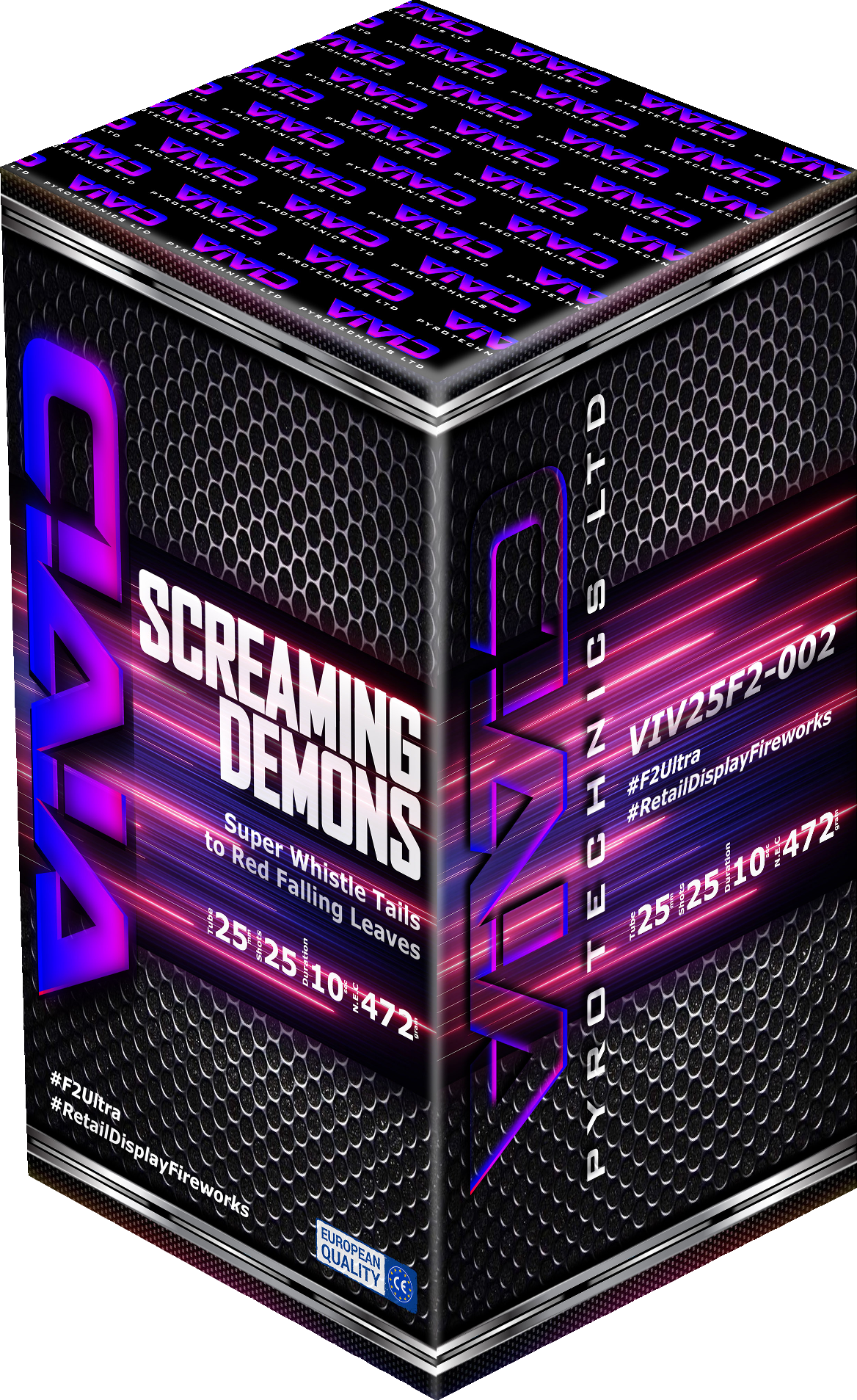 SCREAMING DEMONS (SEMI-INSTANT CAKE)