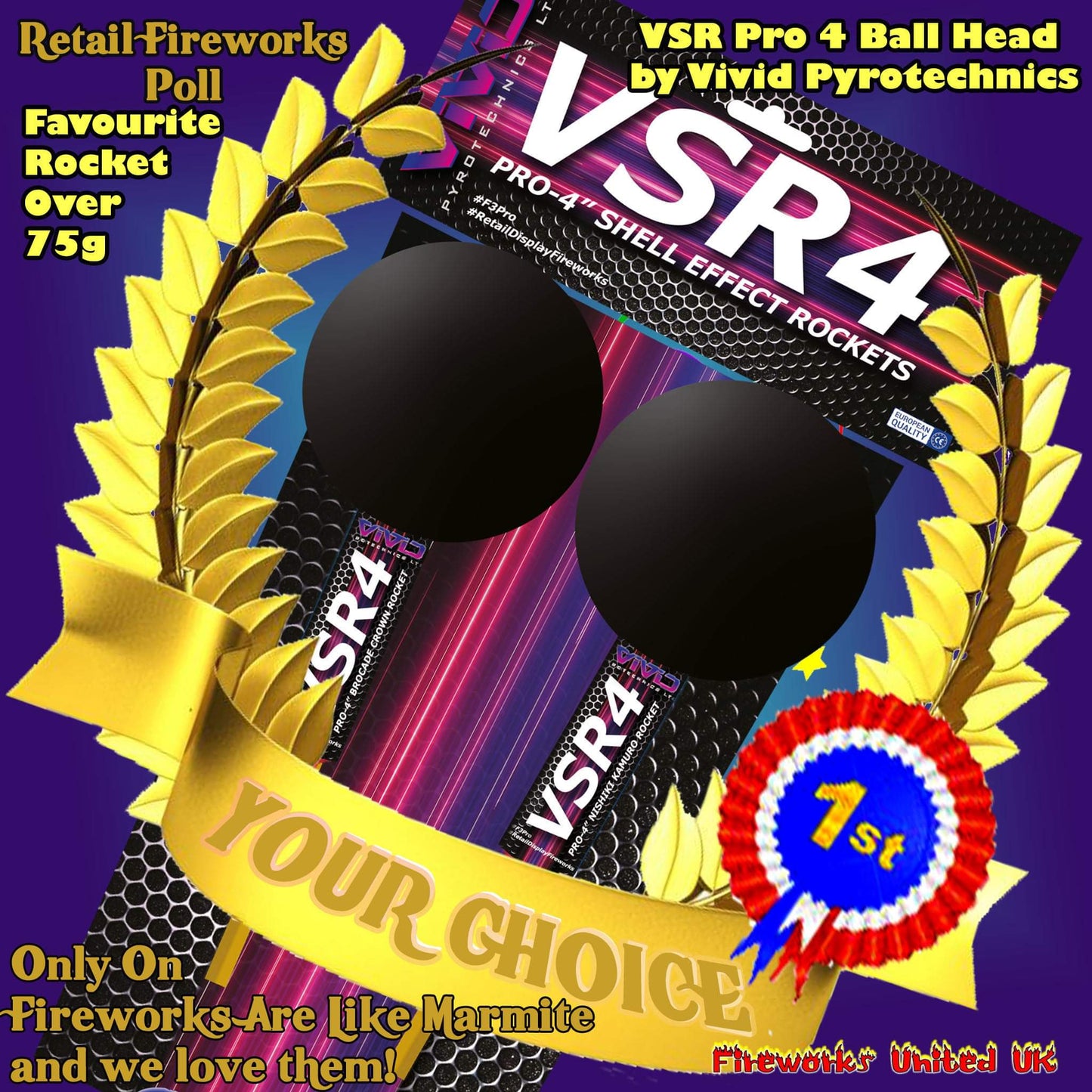 VSR4 - Pro Effect 4 TWIN Pack (Brocade Crown & Gold Ti Nishiki Willow)