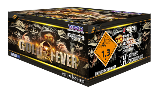 Gold Fever by Vivid Pyrotechnics