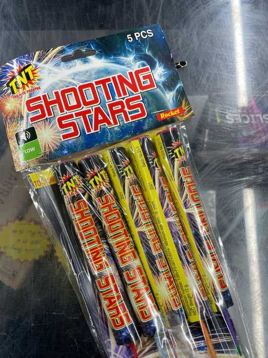 Shooting stars rockets